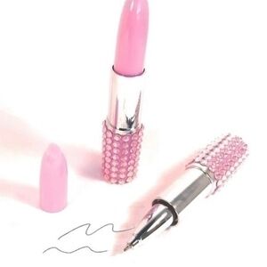 Pink Bling Rhinestone Lipstick Pen